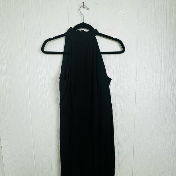 Alexia Admor Meghan Jumpsuit Black Size 8 NWT Classic Neutral Preppy Career Med - Picture 11 of 15